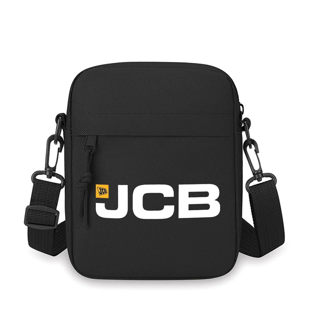 JCB company with bright design Men Crossbody Bag Single Shoulder Women Cartoon Anime Film Printing Design Unisex