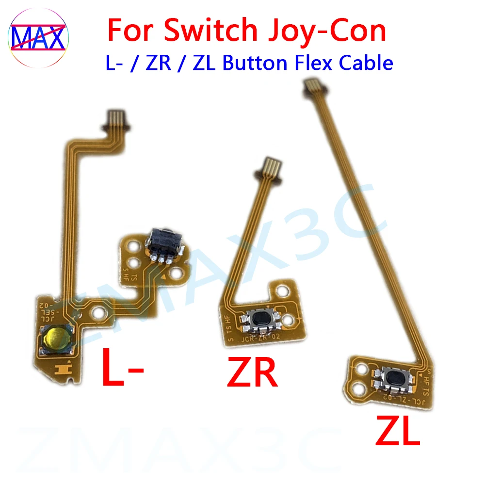 

10pcs Original New ZR ZL Button Flex Cable For Nintendo Switch Left Right JoyCon Controller L- Button Ribbon Cable For Joy-Con