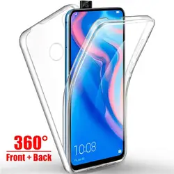 360 Full Body Silicone Phone Case For Huawei Nova 5t 6 SE 7i P Smart 2019 2020 2021 Honor 8X 9X 20 Pro Huawei Y7P Y7A Y9S Cover
