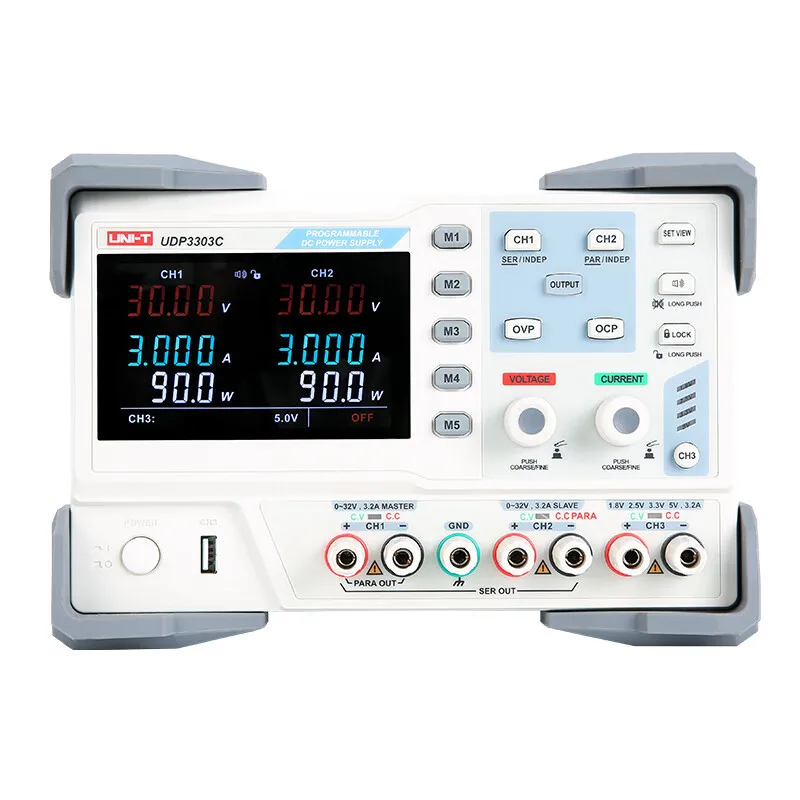 

Udp3303c Программируемый линейный регулируемый источник питания постоянного тока Регулируемый четырехканальный двухканальный 30 В инструменты для ремонта телефонов