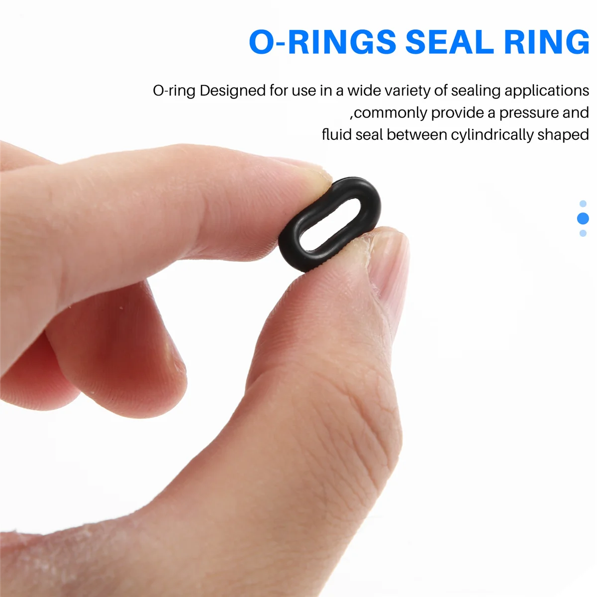 50 pezzi guarnizioni O-Ring in gomma nitrilica nera rondelle 12 mm x 2,5mm x 7 mm