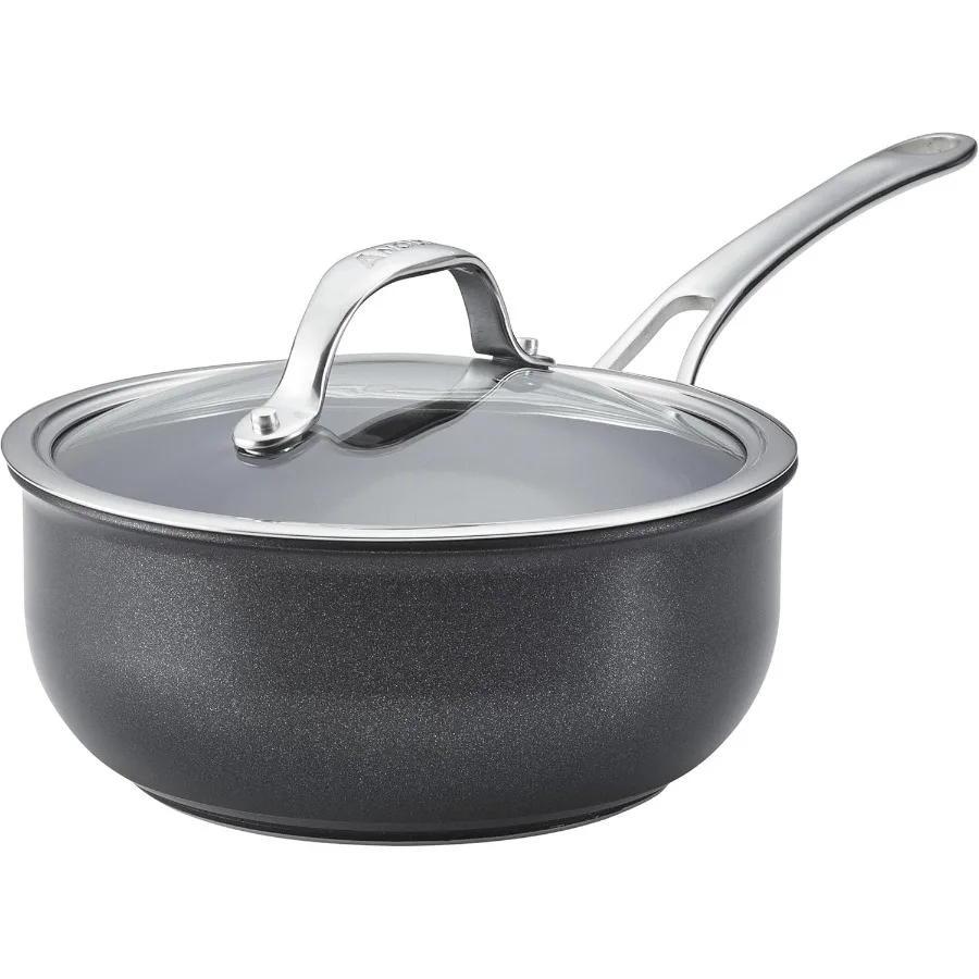 

Алюминиевое блюдо с антипригарным покрытием и крышкой, 2,5 литра, супертемно-серый