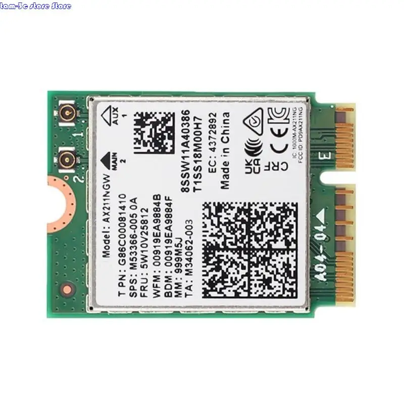 D0UA BT5.3 WiFi Module- Wi-Fi6e 2.4/5/6G Три-диапазона Гигабит- беспроводная сетевая карта cnvio
