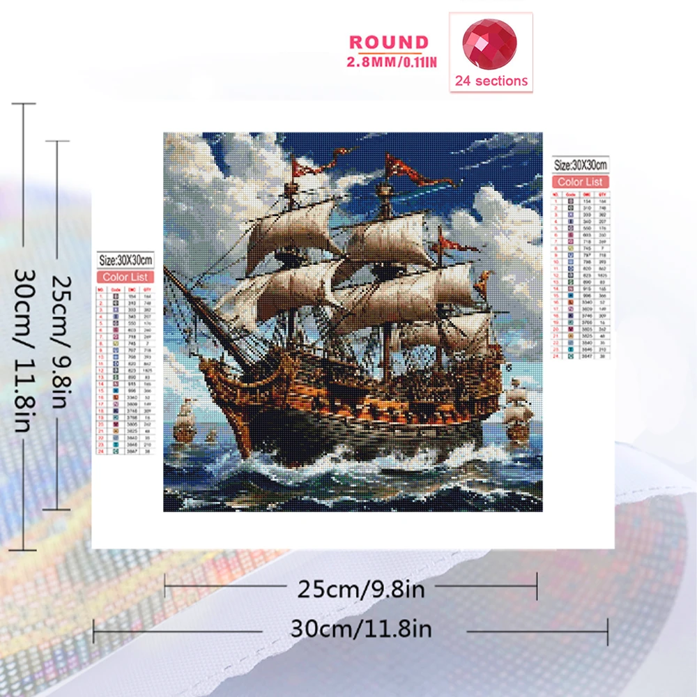 Momoart Diamond Painting Ship - Resin Craft For Beginners review and price