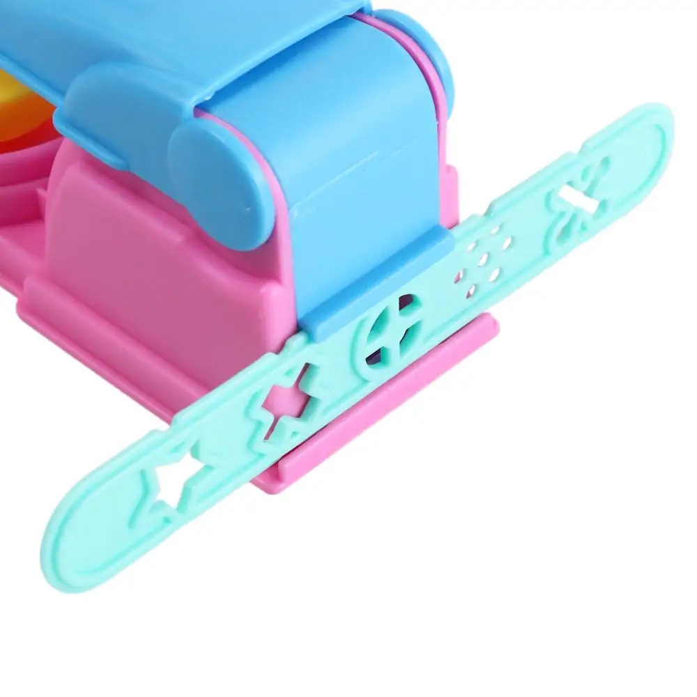 Mini criativo 3d plasticina molde seguro diy modelagem argila acessórios cor aleatória educacional diy kit de ferramentas massa crianças