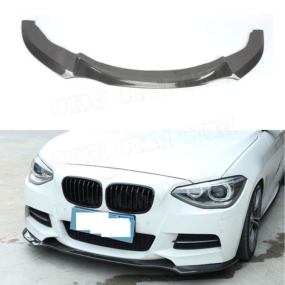 

CKMUUER Bumper Chin Shovel Protector Front Lip Plate Spoiler for BMW 1 Series F20 116i 118i 125i M135i M Sport 2012-2015