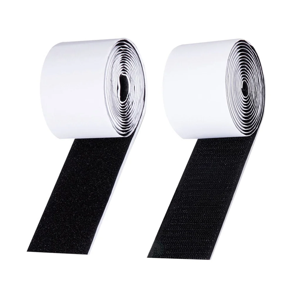 

Effect Pedal Sticker 2 Rolls Plastic Hook Loop Fastener Electric Guitar Accessory Strong Adhesive Sticky Strips Long Lasting