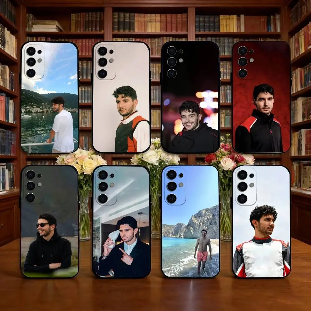 E-Esteban Ocon Phone Case For Samsung S25,S24,S21,S22,S23,S30,Ultra,S20,Plus,Fe,Lite,Note,10,Black Cover