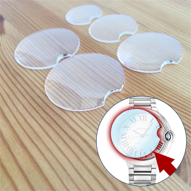 Cartier watch glass replacement store