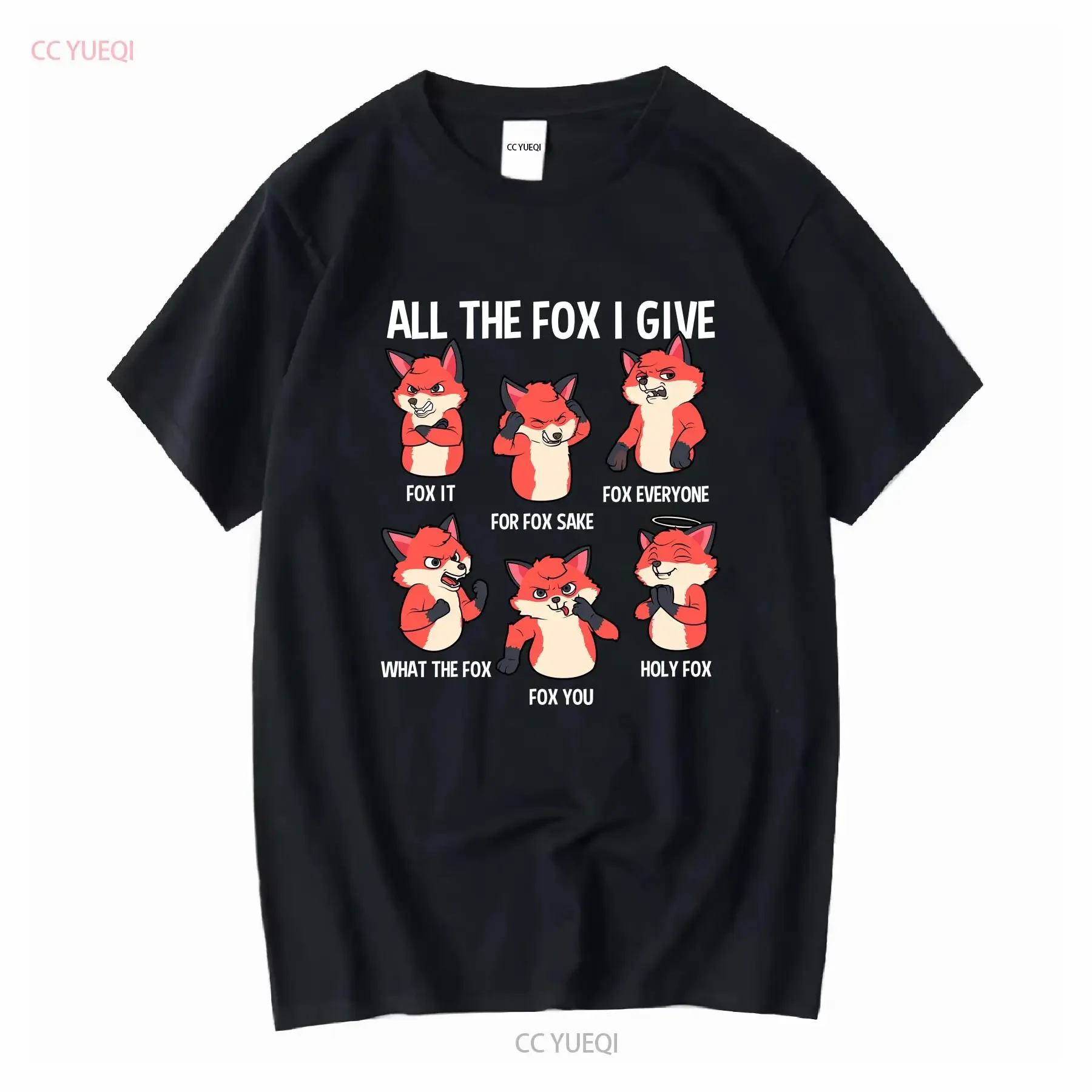 Zero Fox Given T Shirt Oh For Sake Men All The I Give No Funny long or short sleeves vintage Washed fashion designer clothes