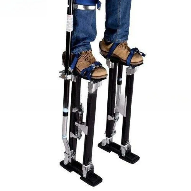 Tripod Stilt Aluminum Alloy Woodworking Stilt Adjustment Decoration Mobile Props
