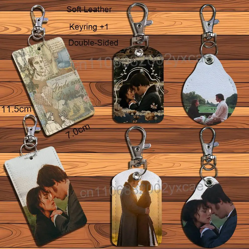 movie Pride Prejudice Cartoon Movie Singer Game Anime Leather Card Holder Can Store Access Control ID Card Subway case