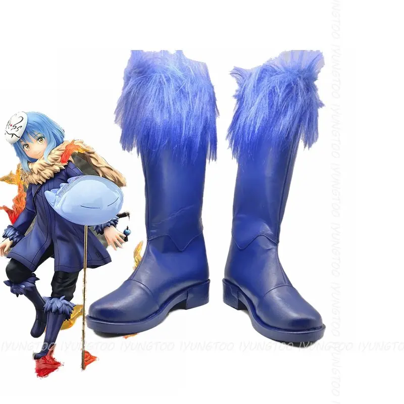 Tym razem dostałem reinkarnację jako szlam Rimuru Tempest postacie z Anime buty Cosplay buty buty kostium imprezowy Prop