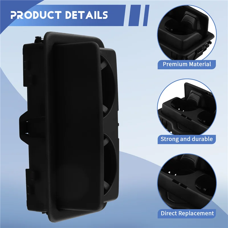 

Rear Seat Armrest Cup Holder Drinks Holder For A3 8V Q2 Q5 2017-2020 Q3 2019-2025 4M0885995A