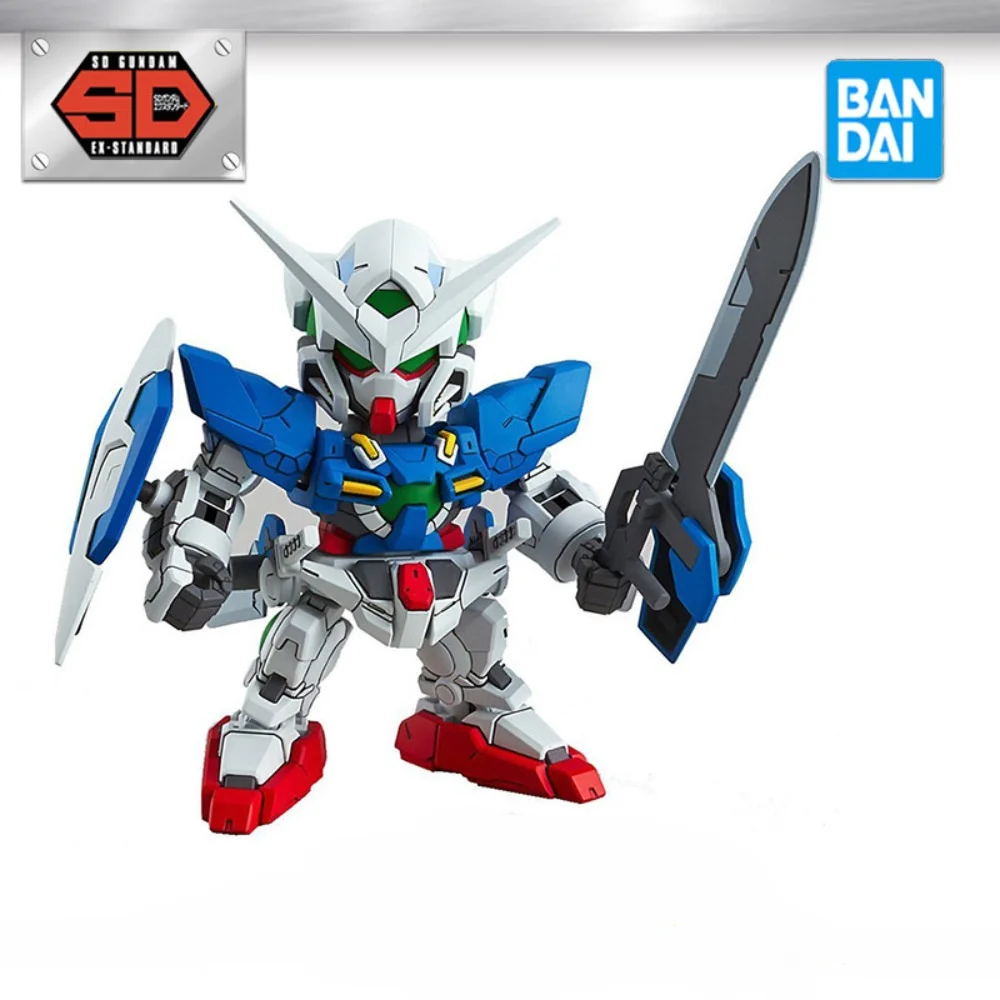 

Genuine BANDAI Gundam Assembly Model Action Figures SDEX Free Flying Wings Mini Gundam Q Edition Garage Kit Collection Gifts