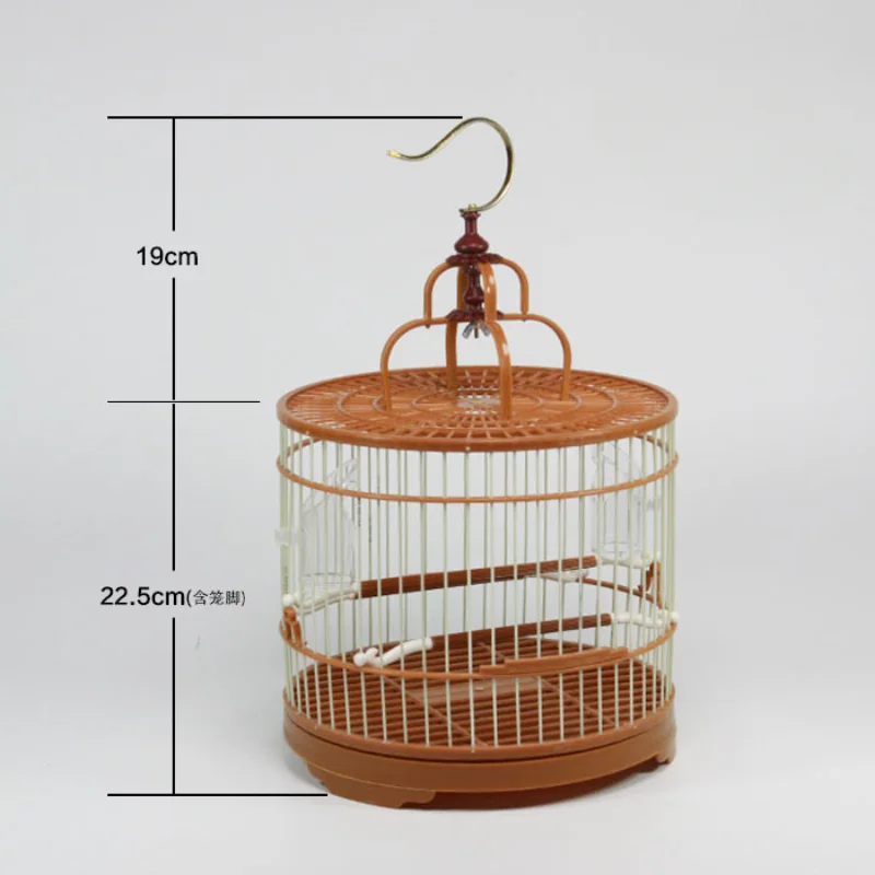 Portable Plastic Carrier Bird Cages Budgie Canary Outdoors Decoration Bird Cages Southe Park Jaula Pajaro Birds Supplies WZ50BC