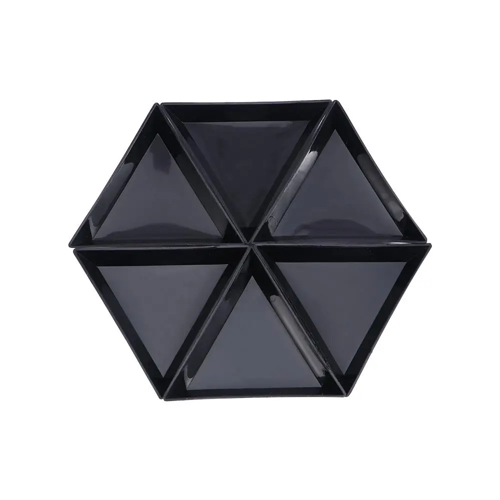 Ramasseur de décoration de perles, plateaux de tri en cristal pour manucure, plaque d'affichage de perçage de diamètre, plateau de rangement pour ongles, support de pierres précieuses pour ongles