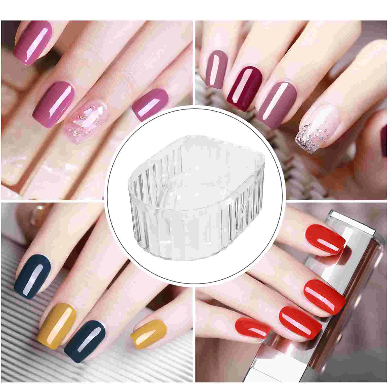 Verwijder Wash Soaker Manicure Handkom Gel Nail off Inweken Transparante Polish