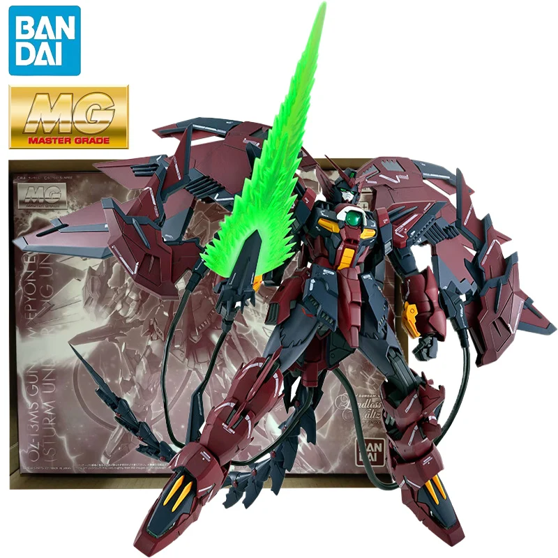 In Stock BANDAI PB LIMITED MG 1/100 Epyon Gundam EW (Sturm Und Drang Equip) Assembly Toy Anime Action Figures Collection Model