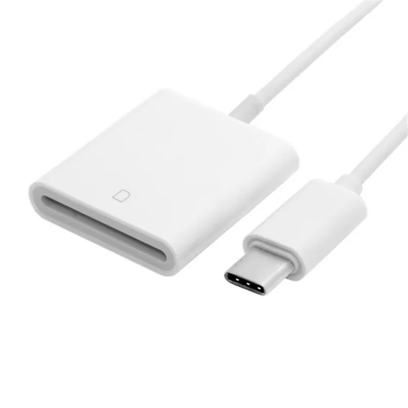 Kabel adaptor pembaca kartu portabel, USB 3.1 Tipe C USB-C ke SD SDXC untuk ponsel Tablet