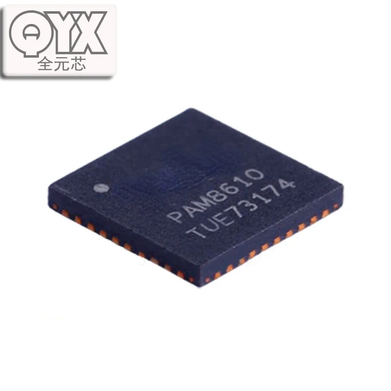 

10PCS/LOT NEW Original PAM8610TR PAM8610 QFN-40 10W