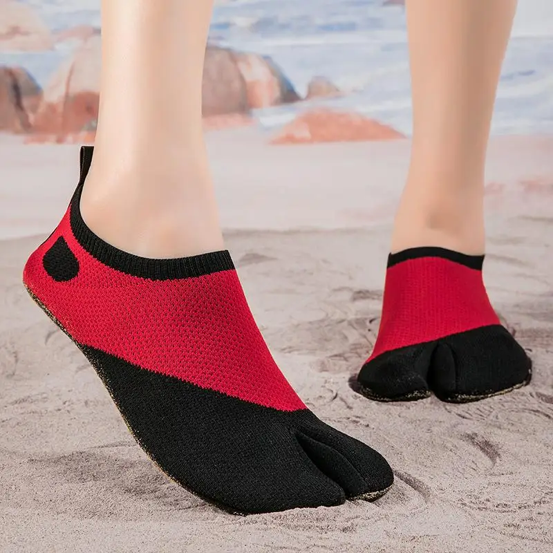 

Japanese Style Horseshoe Water Shoes Wading Sneakers Men'S Non-Slip Breathable Quick-Drying Aqua Sock Barefoot Size 36-43