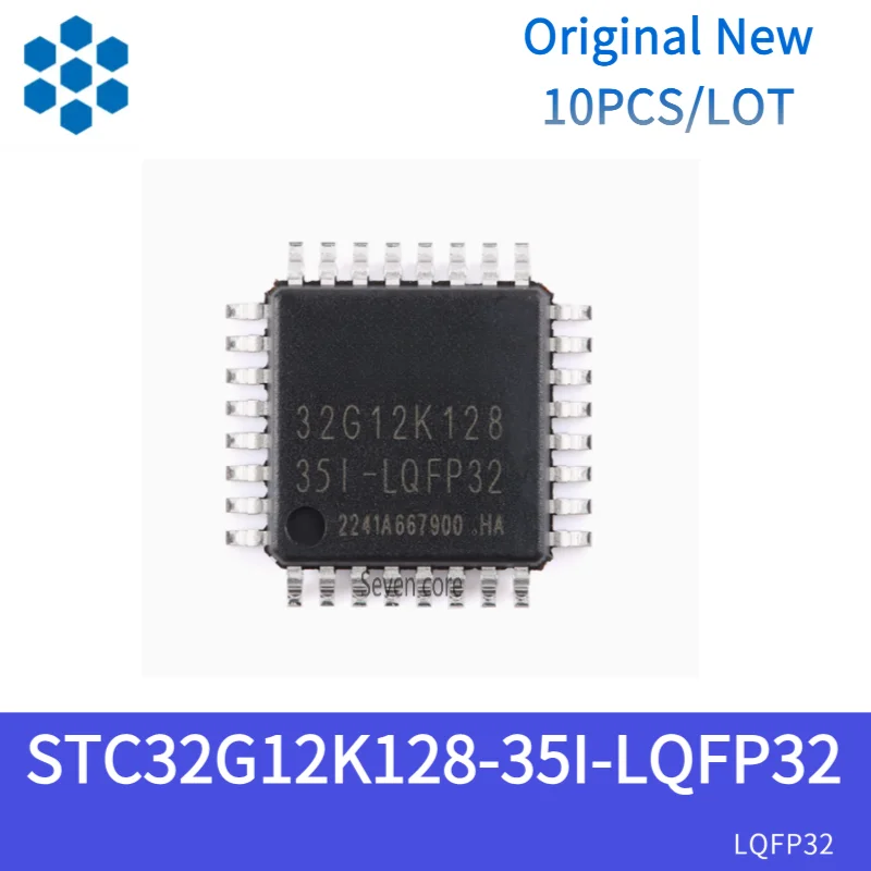 

Оригинальный новый 10 шт./лот STC32G12K128-35I-LQFP32 32-битный 8051 ядро однокристальный микроконтроллер чип
