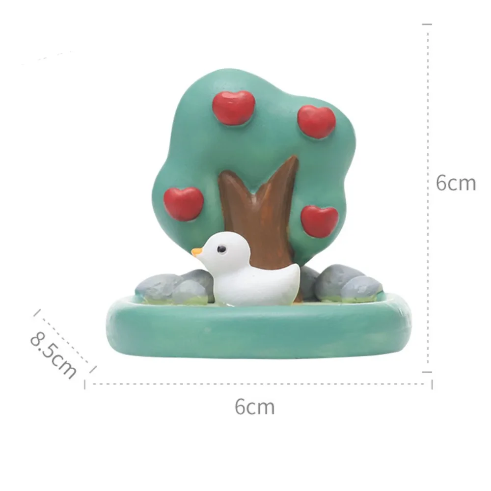 Rabbit Mobile Phone Stand Phone Support Tulip Resin Phone Holder Cartoon Desk Decor Cell Phone Bracket Desktop Ornaments
