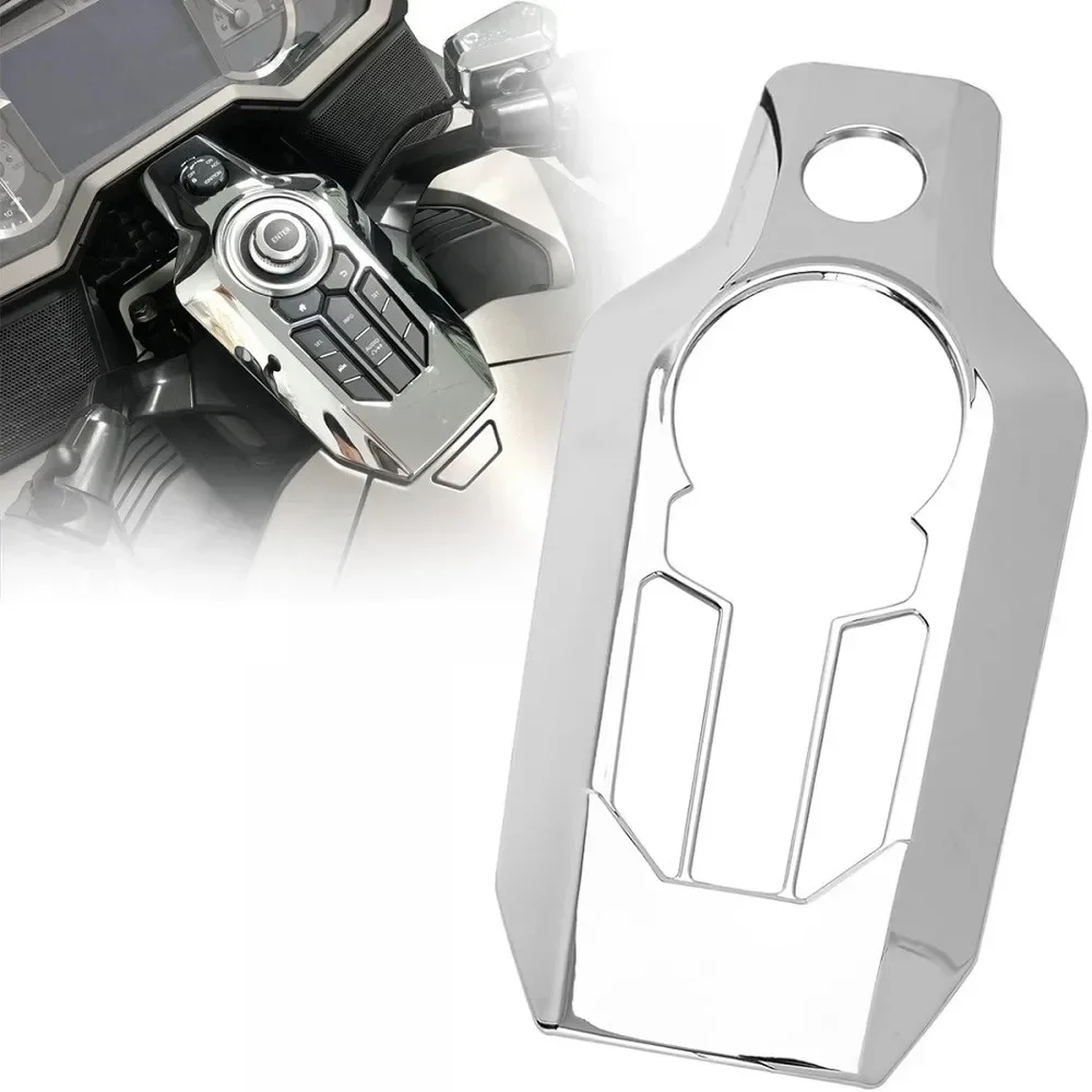 

Накладка на панель управления центральной консолью мотоцикла, декоративная накладка на кнопки для Honda Goldwing GL1800 F6B Tour DCT Airbag 18-up