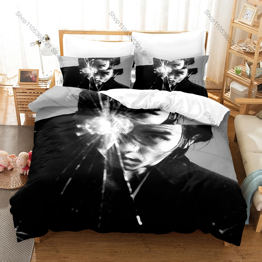 

Trendy Mito Dpr Ian Graphic Bedding Set Duvet Cover With 2 Pillowcases Teen Hip Hop Room Decor