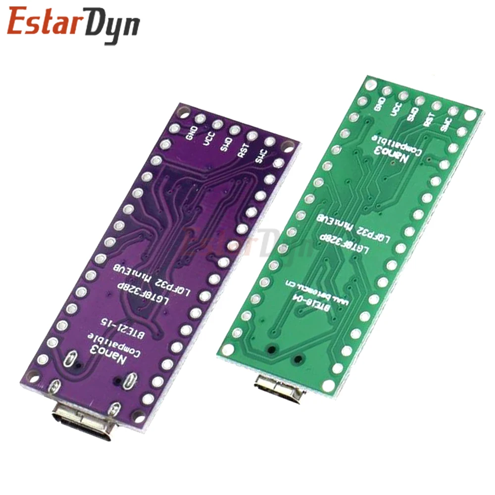 LGT8F328P-LQFP32 MiniEVB TYPE-C/Micro  with crystal version instead of NANO V3.0