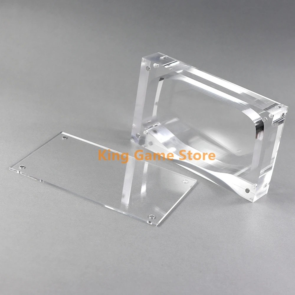 1pc High Transparency Acrylic Magnetic Cover Console Storage Box for Gameboy Advanced GBA Acrylic Case