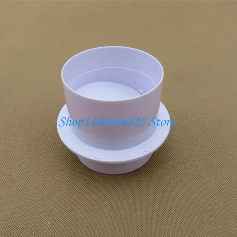 Ventilation Pipe Round Check Valves Inline Damper Backflow Preventer