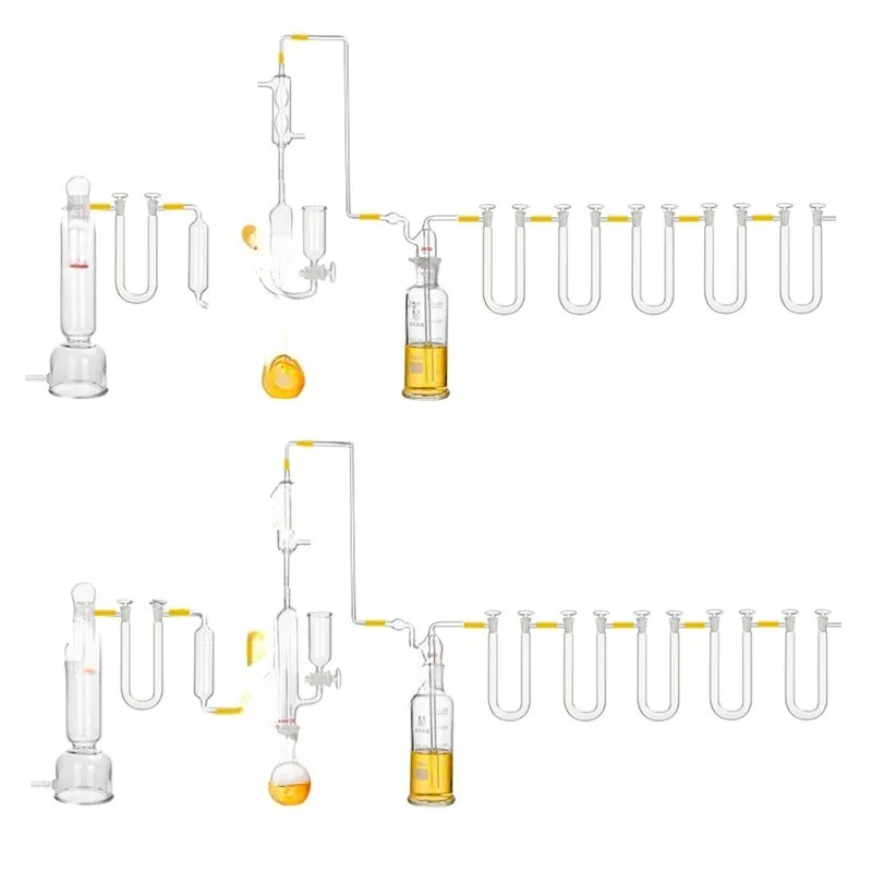 Methods for chemical analysis Device for measuring carbon dioxide in chemical experiments