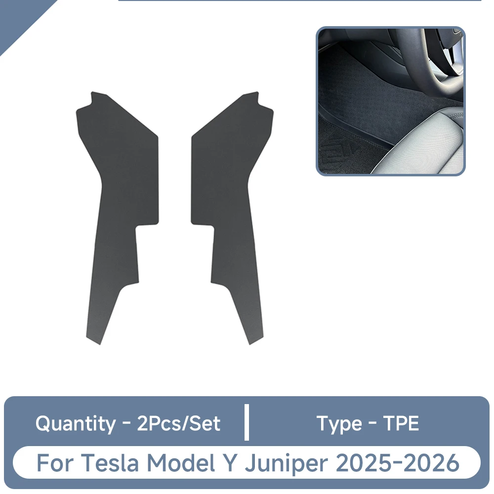 Für Tesla Model Y Juniper Zubehör TPE Türschwellenschutz Kofferraum-Heckklappe Seitenwand Schutzfolien für die Mittelkonsole – Detail 35