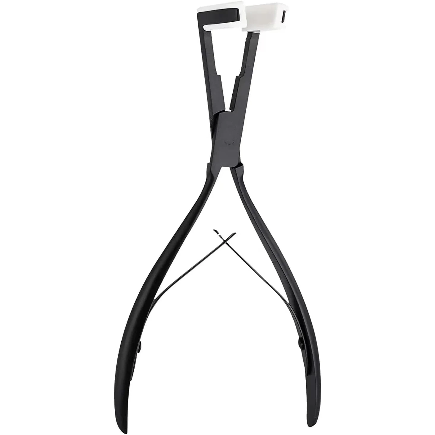 

Женские инструменты для наращивания волос, плоскогубцы для наращивания волос с лентой, черные инструменты для наращивания волос из нержавеющей стали с плоской поверхностью