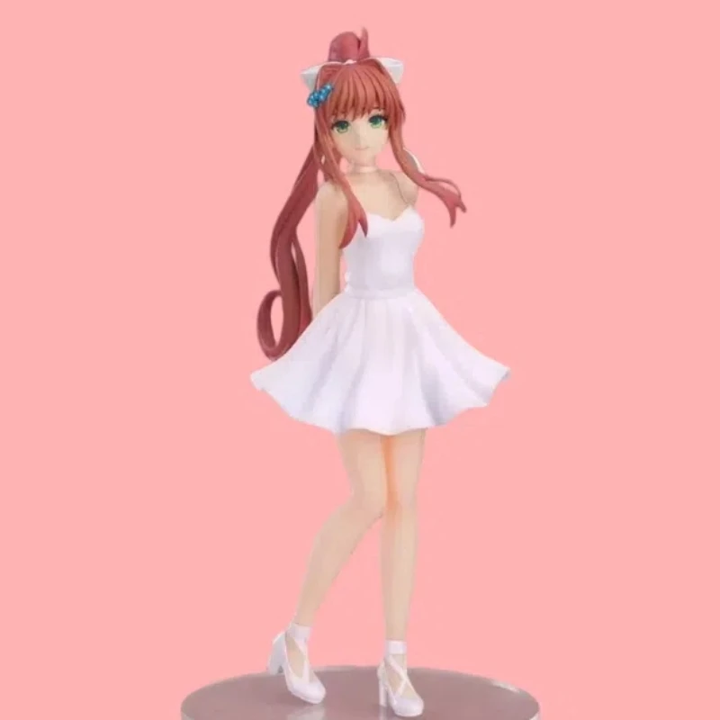 

Original Gsc Pop Up Heartbeat Literature Department Art Department Monica In Stock Anime Action Figures Model Toys