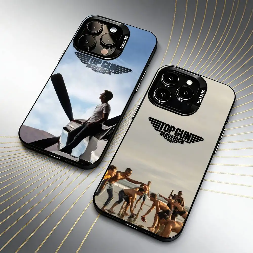 

Top Gun 2 Fighter Pilots Phone Case For iPhone 16 17 15 14 12 13 Pro Max Black Color Shockproof Cover