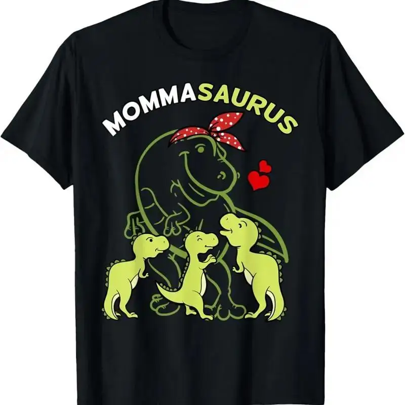 Mommasaurus Momma Tyrannosaurus Dinosaur Mommy Parents Day T Shirt