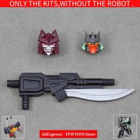 3D DIY Head G1 Weapon Upgrade Kit For Legacy Bludgeon Monsters Frankentron Accessories