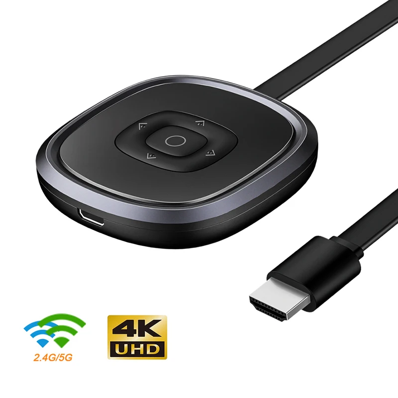 

2,4G/5G 4K Беспроводной Wi-Fi адаптер для дисплея приемник HDMI-совместимый экран совместное использование зеркального адаптера ТВ-Стик телефон для телевизора проектора