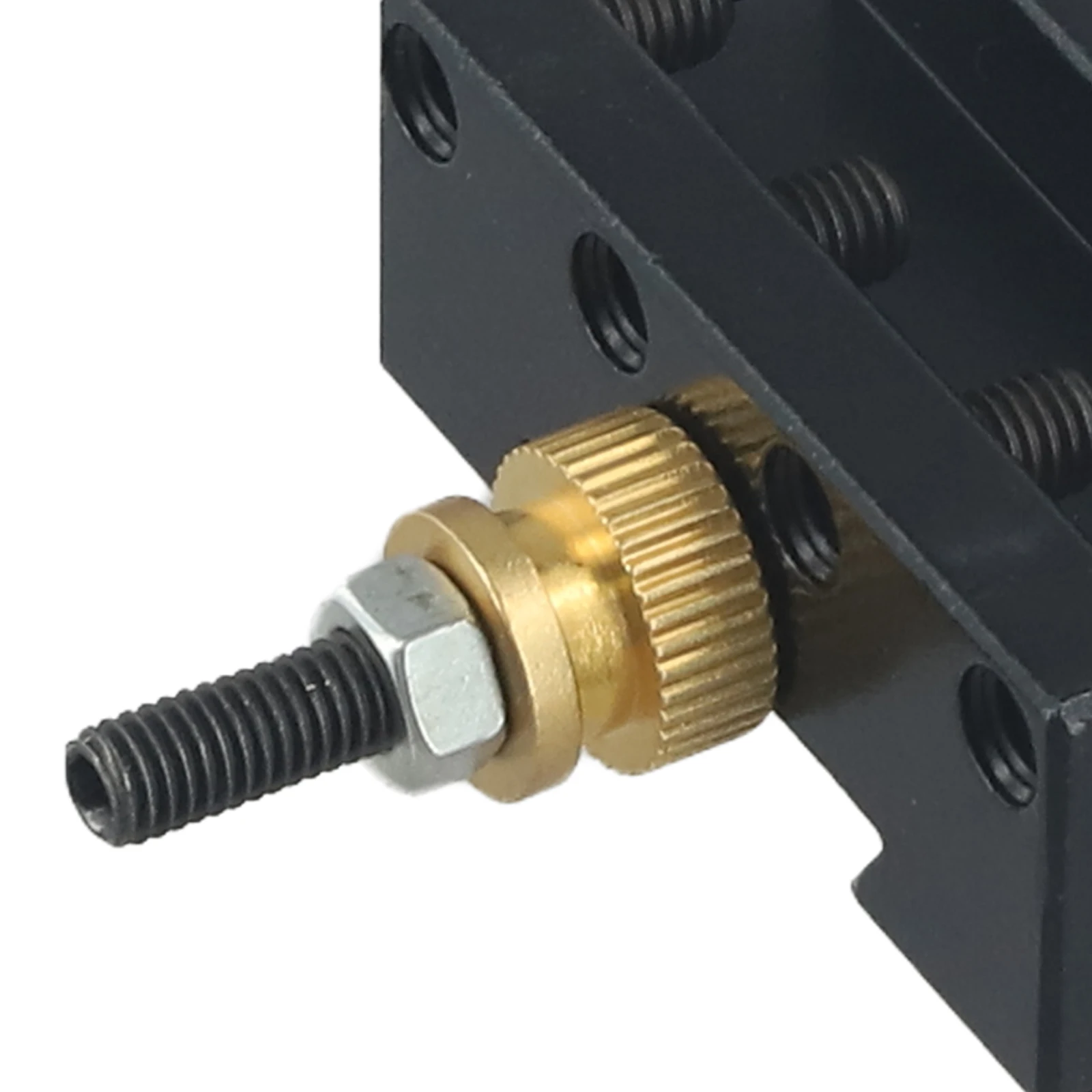 For Mini for lathe Post Facing Milling Turning Tool Holder 1/4-1/2 Quick Change with Adjustable Nut and Tool Replacement Feature