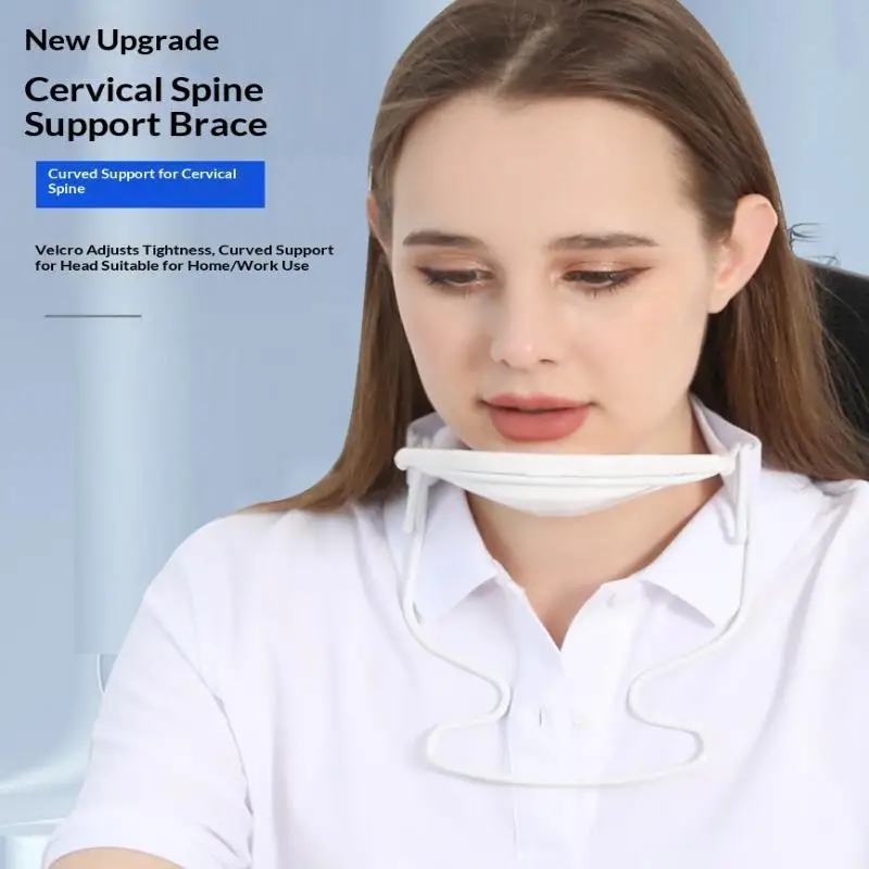 

Регулируемое устройство для вытяжения шейки матки, корректор осанки, шейный воротник, подтяжки для шеи, поддержка носилок, защита позвоночника, облегчение боли