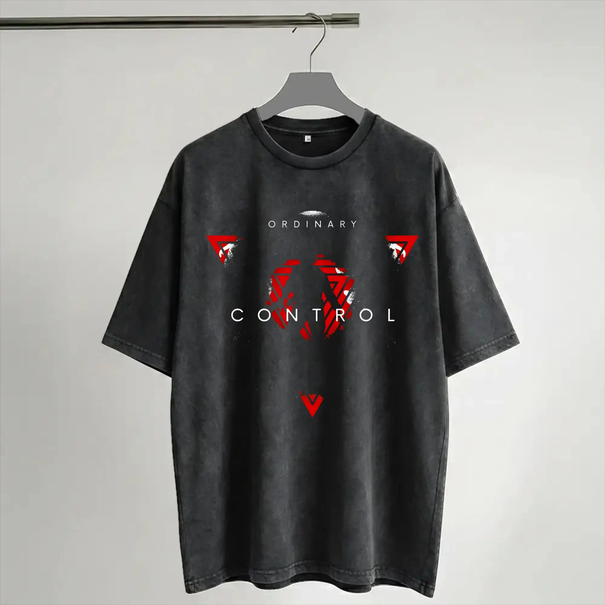 Harajuku Washed Shirt Jesse Control Outfit Vintage T Shirt Harajuku  Streetwear Short Sleeve Summer Tees