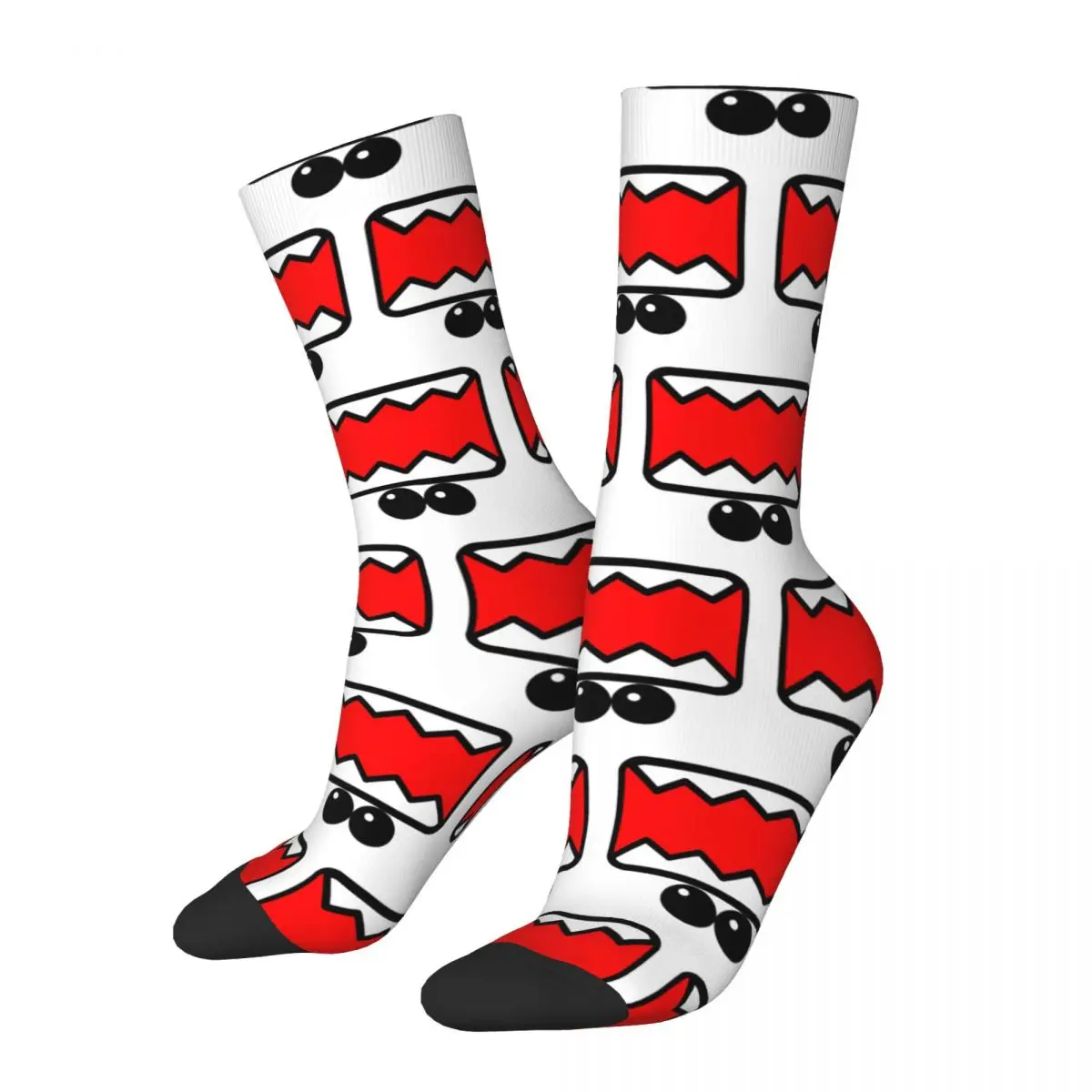 

Domo Kun Doll Face Socks All Season Long Socks Accessories for Man's Woman's Gifts