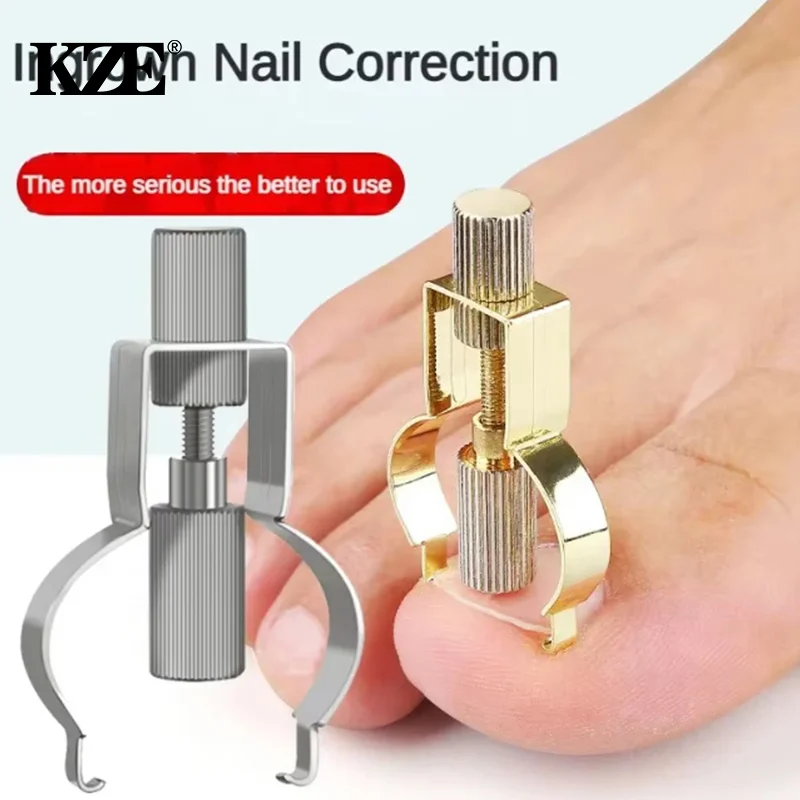 Ingrown Toenail Corrector Ingrown Toenail Lifter Ingrown Toenail Tool Toe Clamp Stainless Steel Foot Care Tool for Paronychia