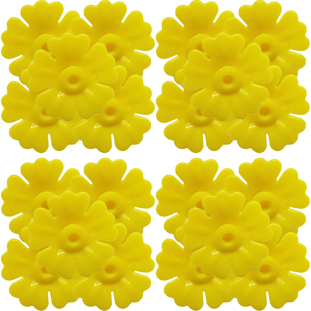

20 Pcs Feeder Flowers Hummingbird Hummingbird Feeder Flowers Replacement Durable Plastic Outdoor Garden Decor Supplies