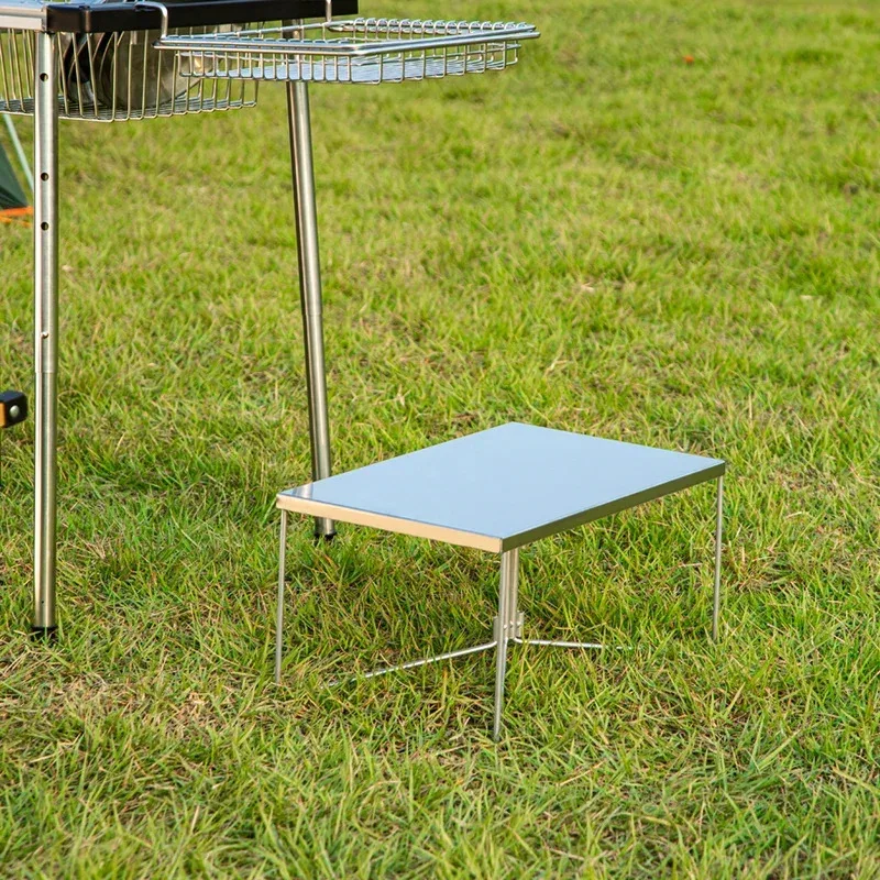

Портативный мини-стол для улицы, из алюминиевого сплава, для кемпинга, пикника, изолированный, легкий стол-доска для пикника