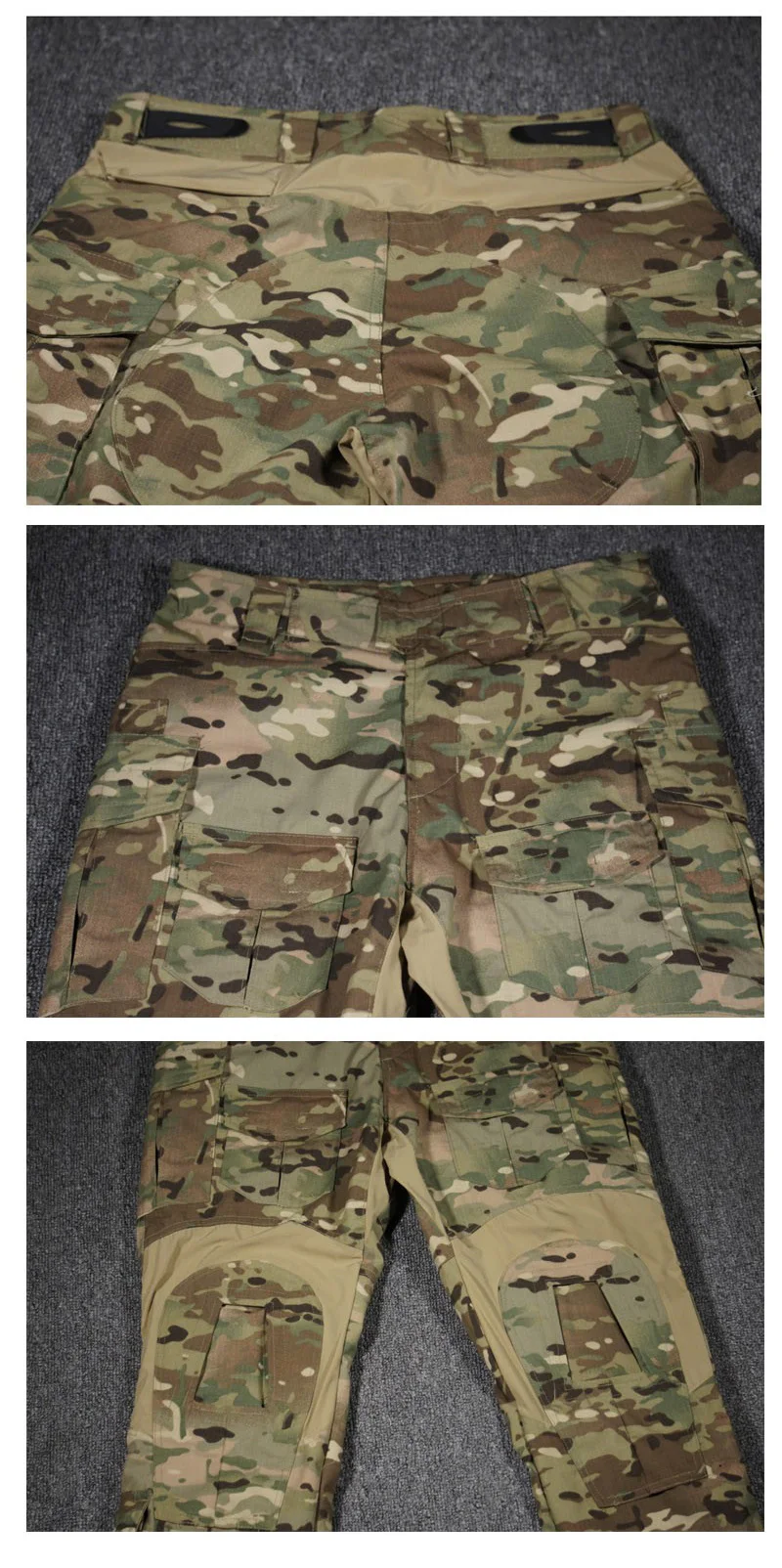 Tactical Tom Plus MC Camouflage GEN3 G3 Tactical Hunting Combat Ripstop training special force Camping Climbing Pants  ﻿