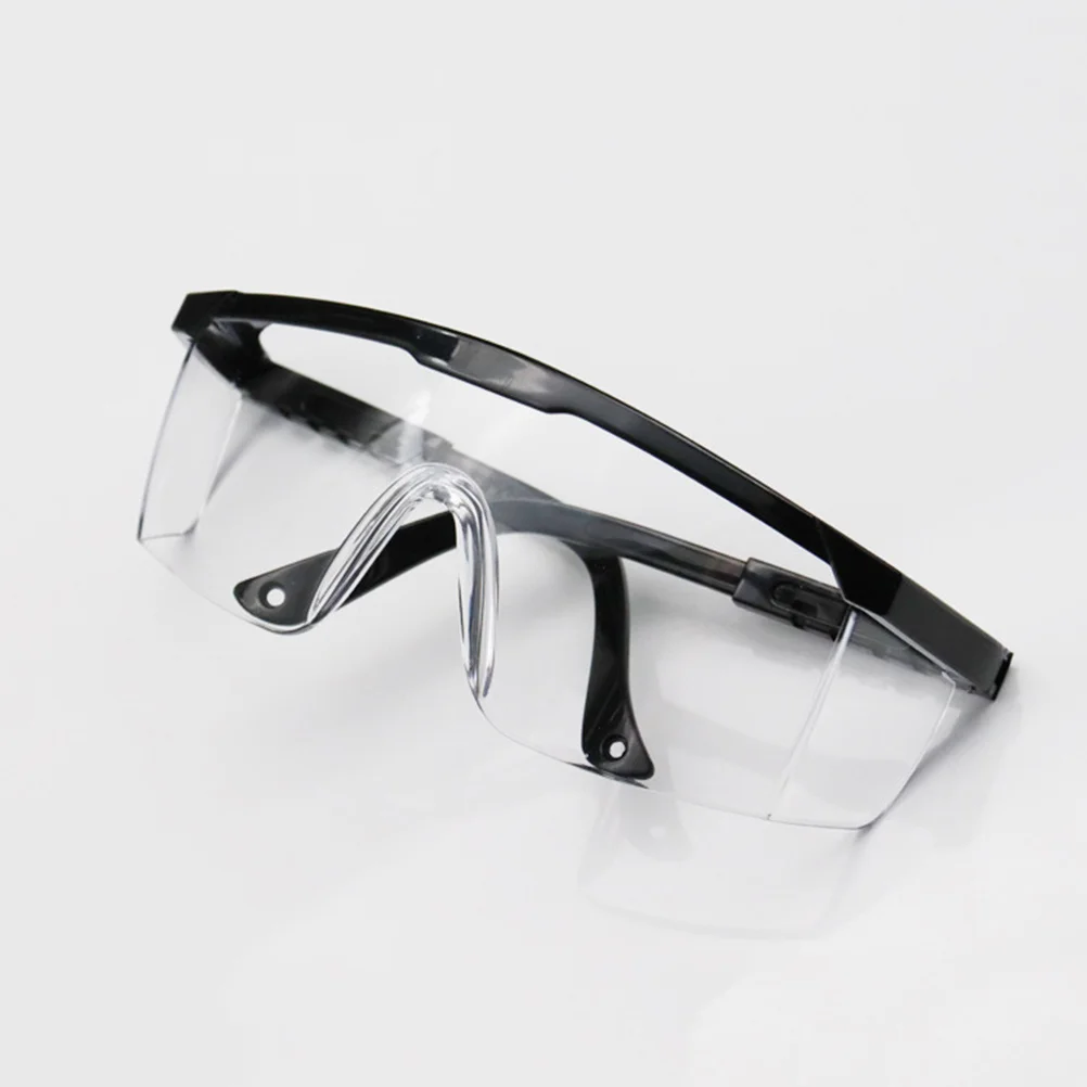 

Adjustable Anti Wind Dust Protection Goggles Black Rim Outdoor Riding Spray Glasses for Men Women Motorcycle Biking Running